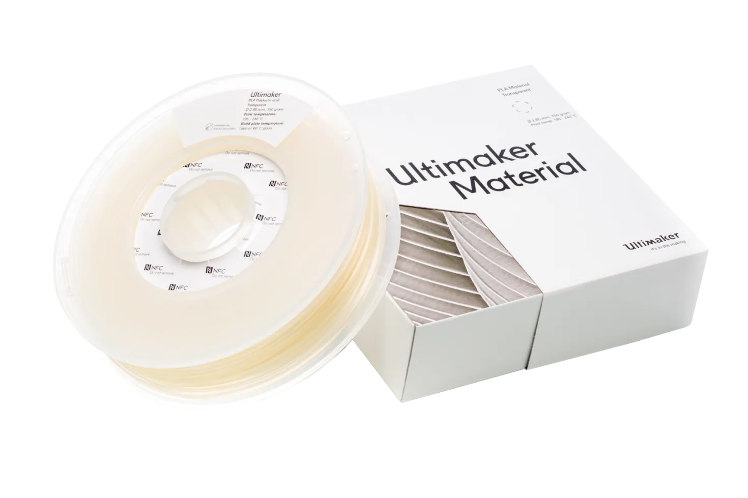 UltiMaker PLA 2.85 - Transparent