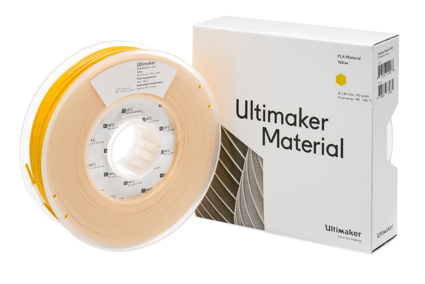 UltiMaker PLA 2.85 - Yellow