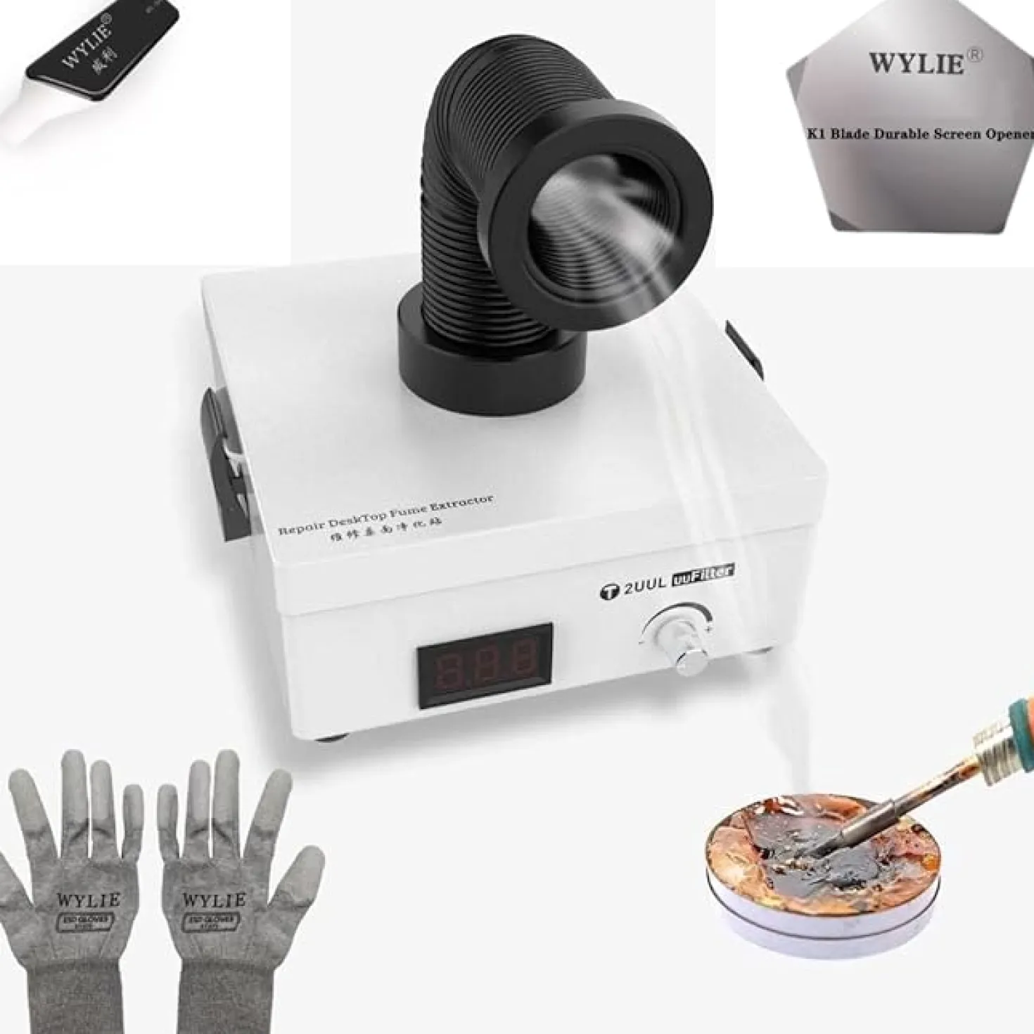 2UUL - Small Air Purifier / Mini Punktudsugning