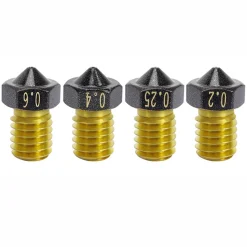 V6 Nozzle - Teflon Plated Brass - 1.75mm (Pick a Size)