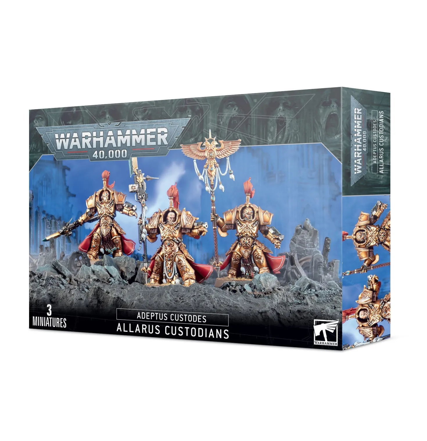 Warhammer 40k: Adeptus Custodes - Allarus Custodians