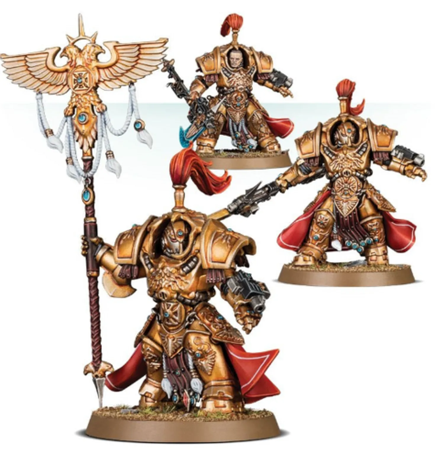 Warhammer 40k: Adeptus Custodes - Allarus Custodians