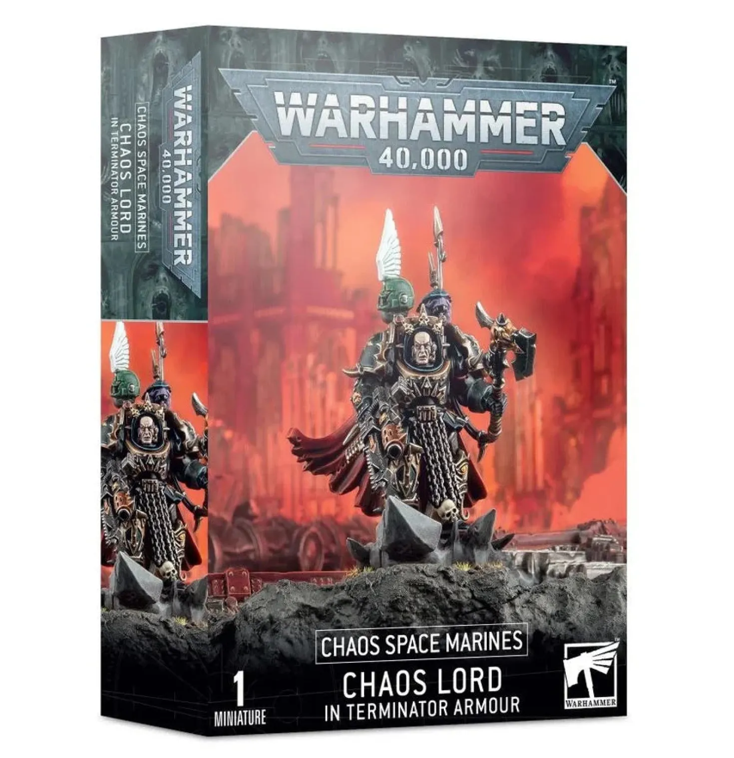 Warhammer 40k: Chaos Space Marines - Chaos Lord in Terminator Armor