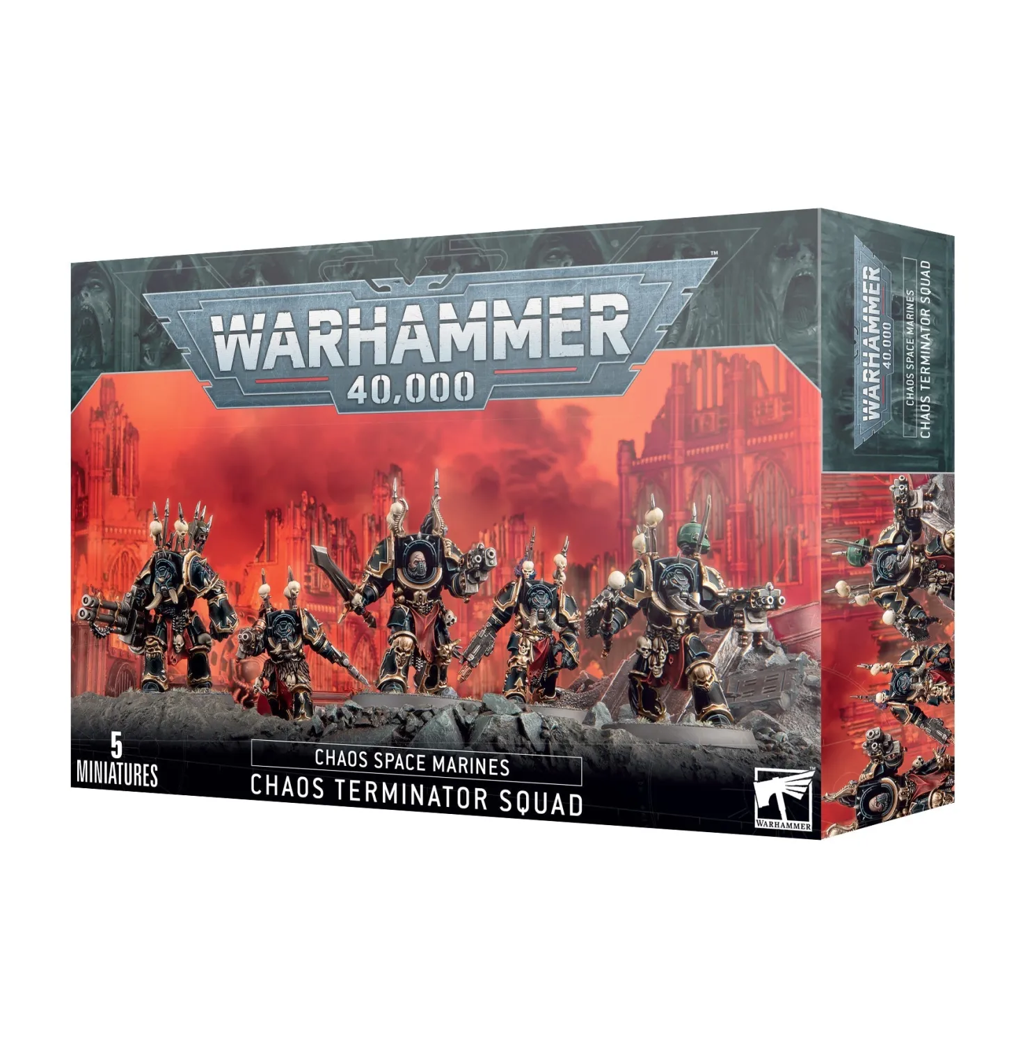Warhammer 40k: Chaos Space Marines - Chaos Terminators Squad