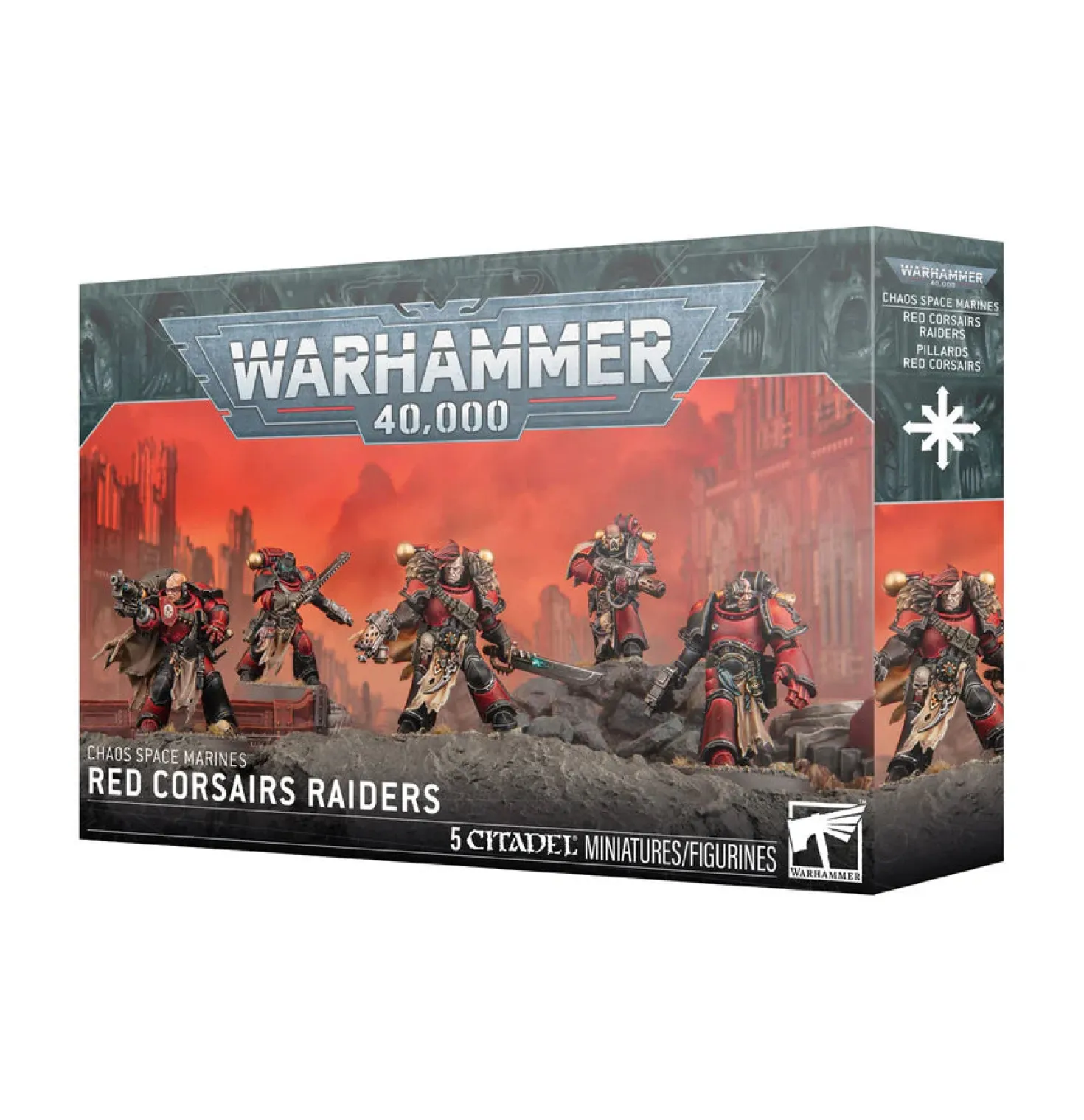 Warhammer 40k: Chaos Space Marines - Red Corsairs Raiders