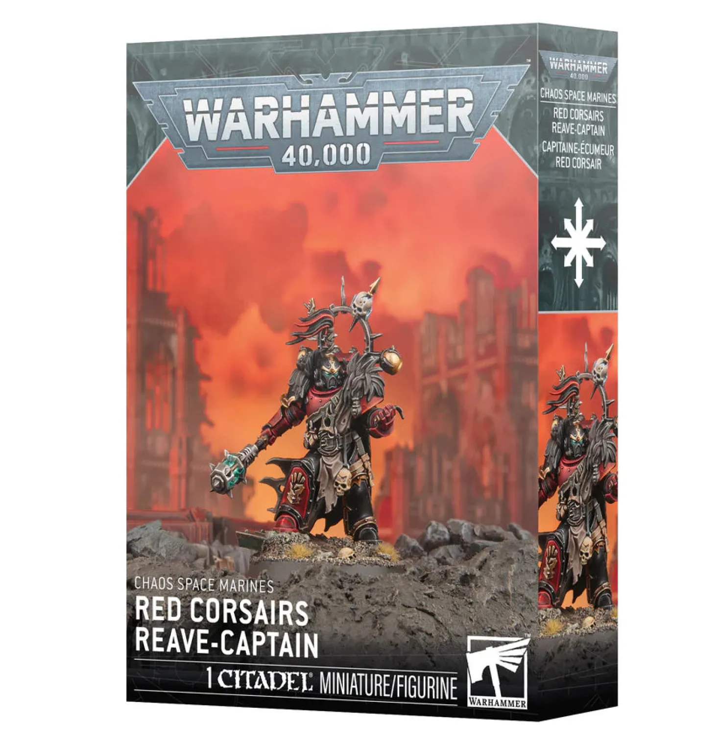 Warhammer 40k: Chaos Space Marines - Red Corsairs Reave-Captain