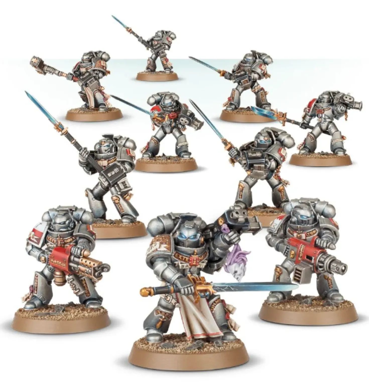 Warhammer 40k: Grey Knights - Strike Squad / Interceptor Squad / Purifier Squad / Purgation Squad