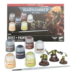 Warhammer 40k: Orks - Boyz & Paints Set