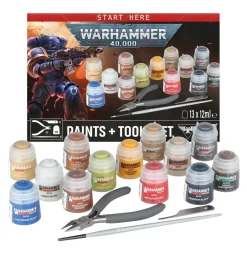 Warhammer 40k: Paints and Tools (11th Edition)