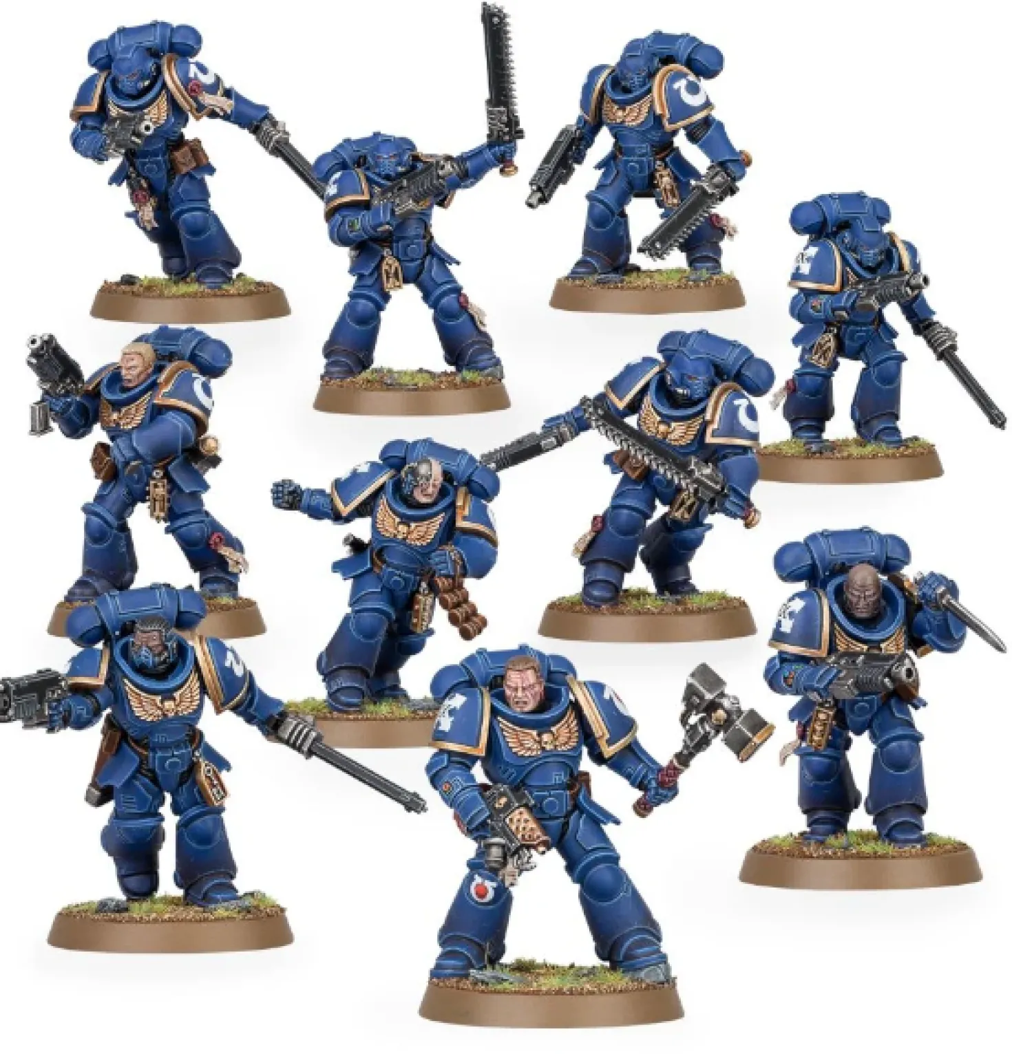 Warhammer 40k: Space Marine - Primaris Assault Intercessors