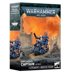 Warhammer 40k: Space Marines - Captain on Bike