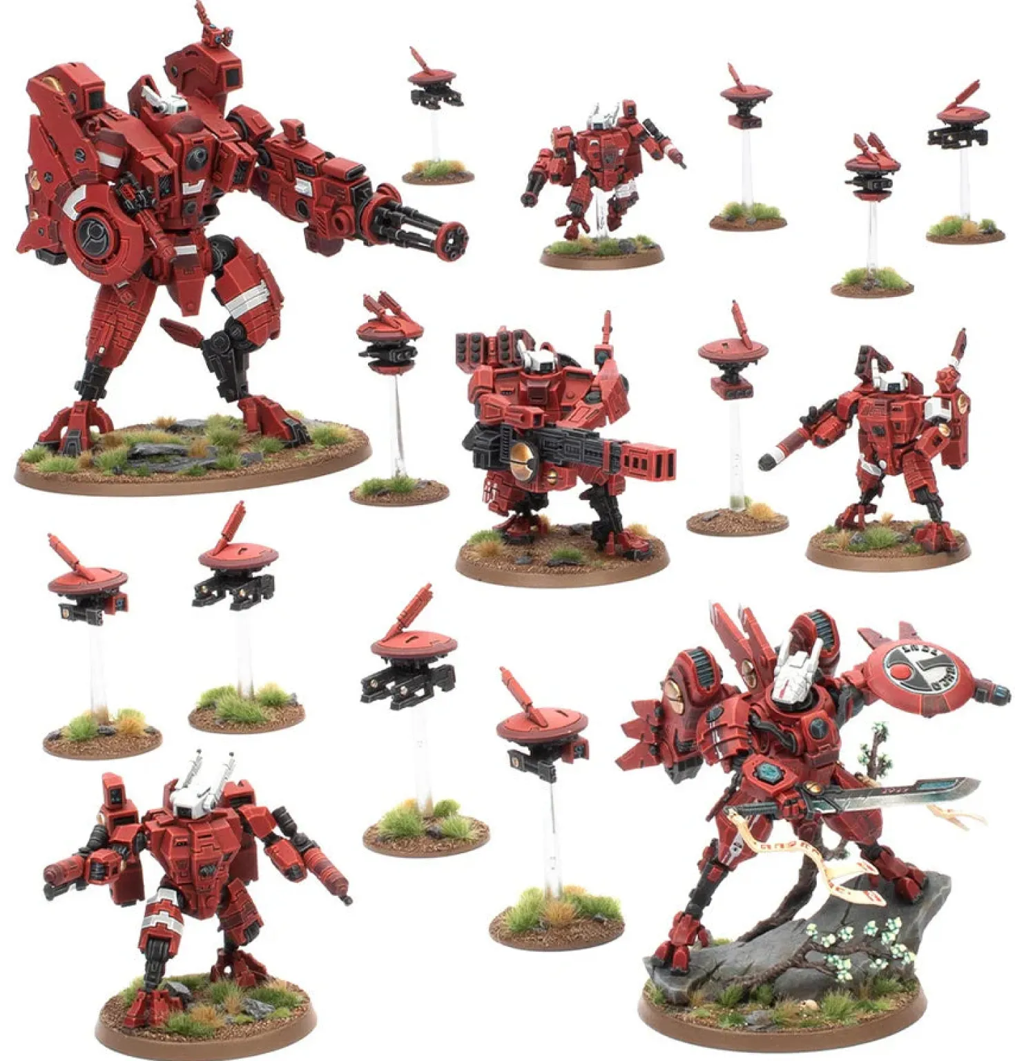 Warhammer 40k: T'au Empire - Farsight Cadre - Battleforce