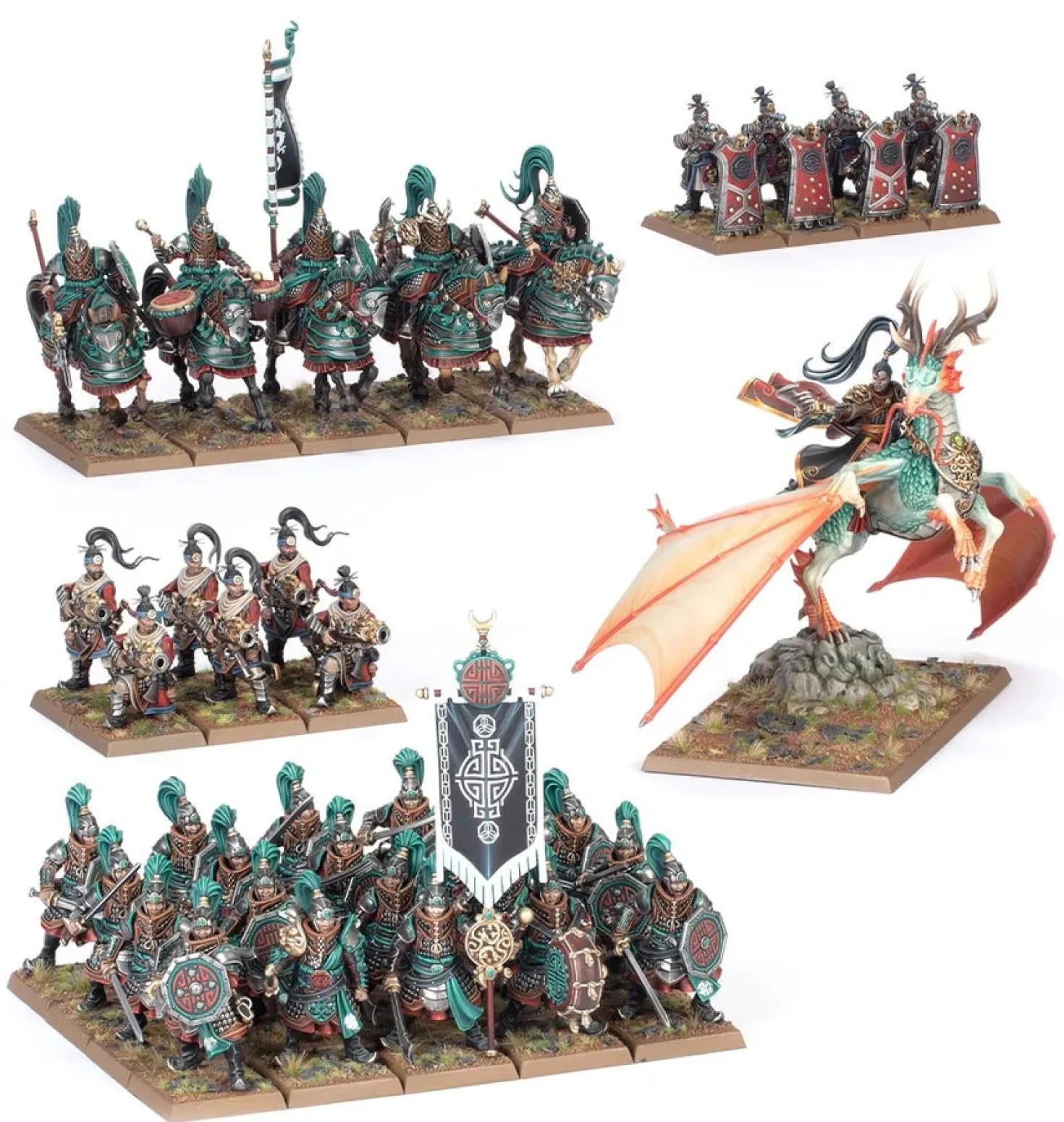 Warhammer: The Old World - Grand Cathay - Battle March Armies