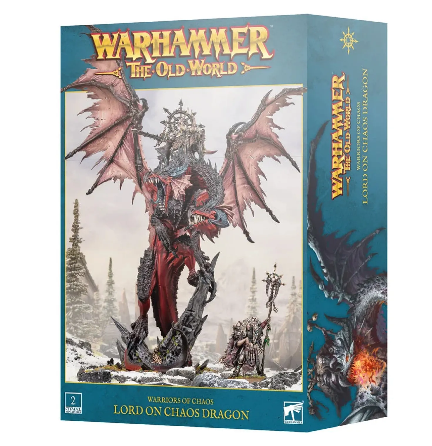 Warhammer: The Old World - Warriors of Chaos - Lord on Chaos Dragon