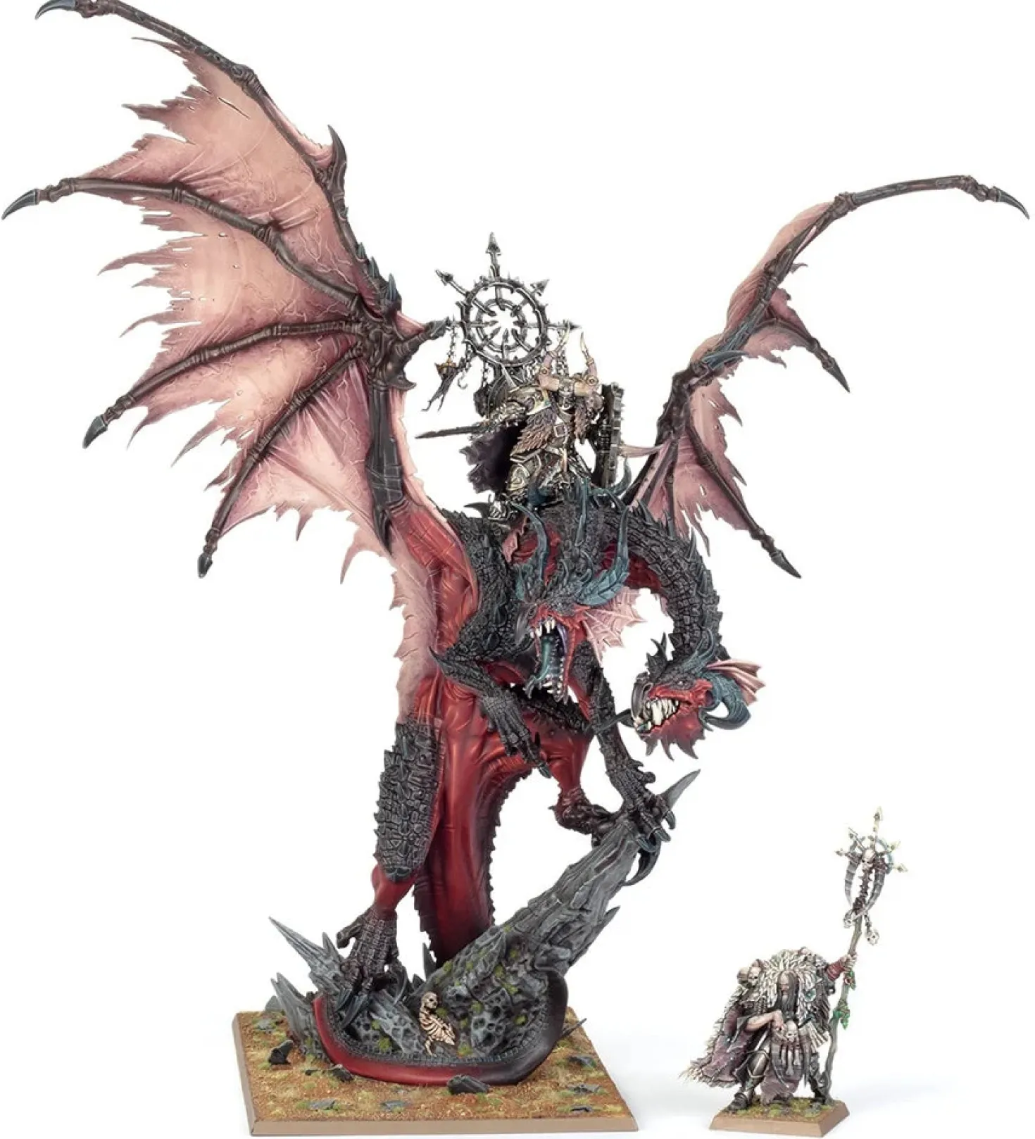 Warhammer: The Old World - Warriors of Chaos - Lord on Chaos Dragon