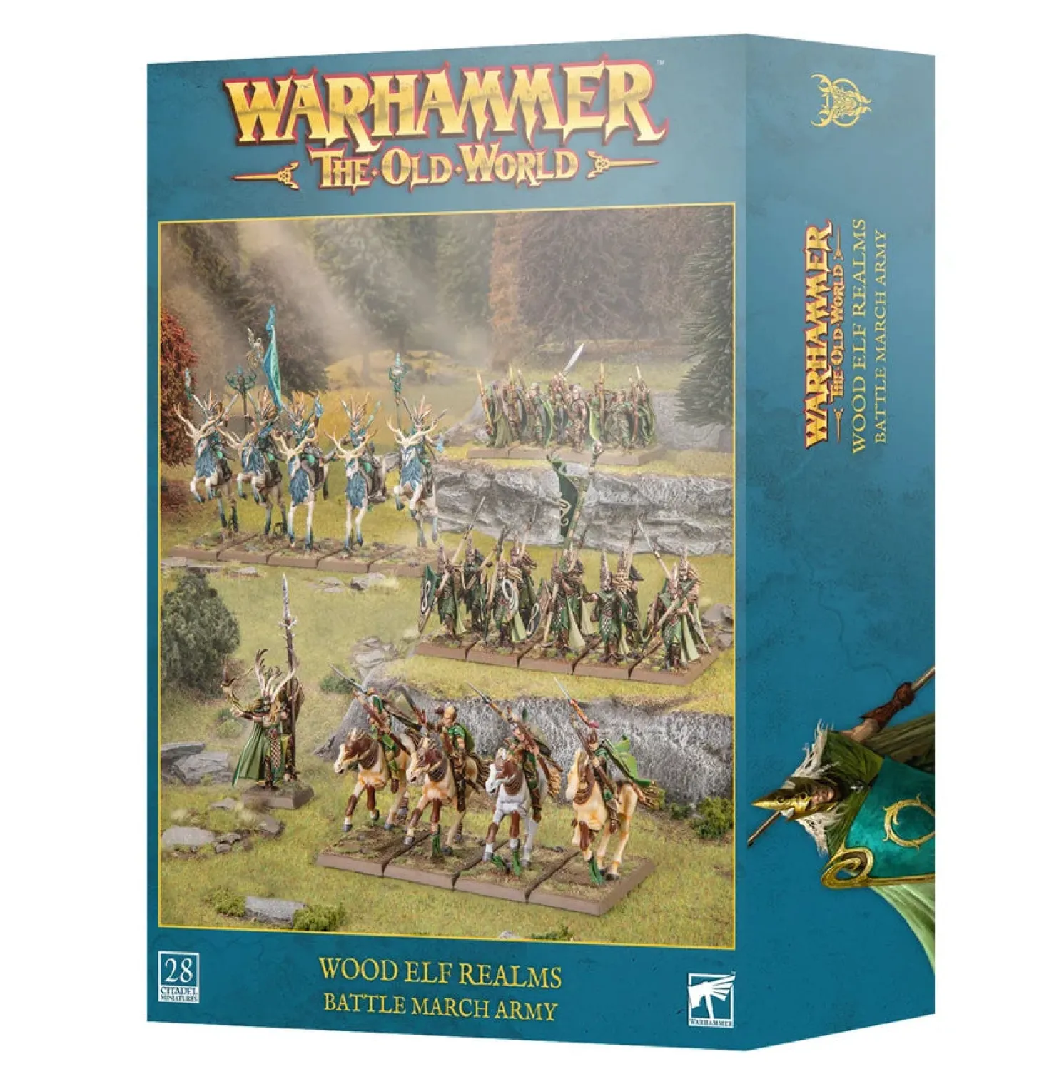 Warhammer: The Old World - Wood Elf Realms - Battle March Army