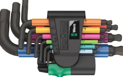 Wera - 950/9 Hex-Plus - Multicolour 2 - 9 stk