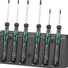 Wera - 2052/6 Skruetrækker sæt inklusiv stativ til elektroniske applikationer - 6 stk