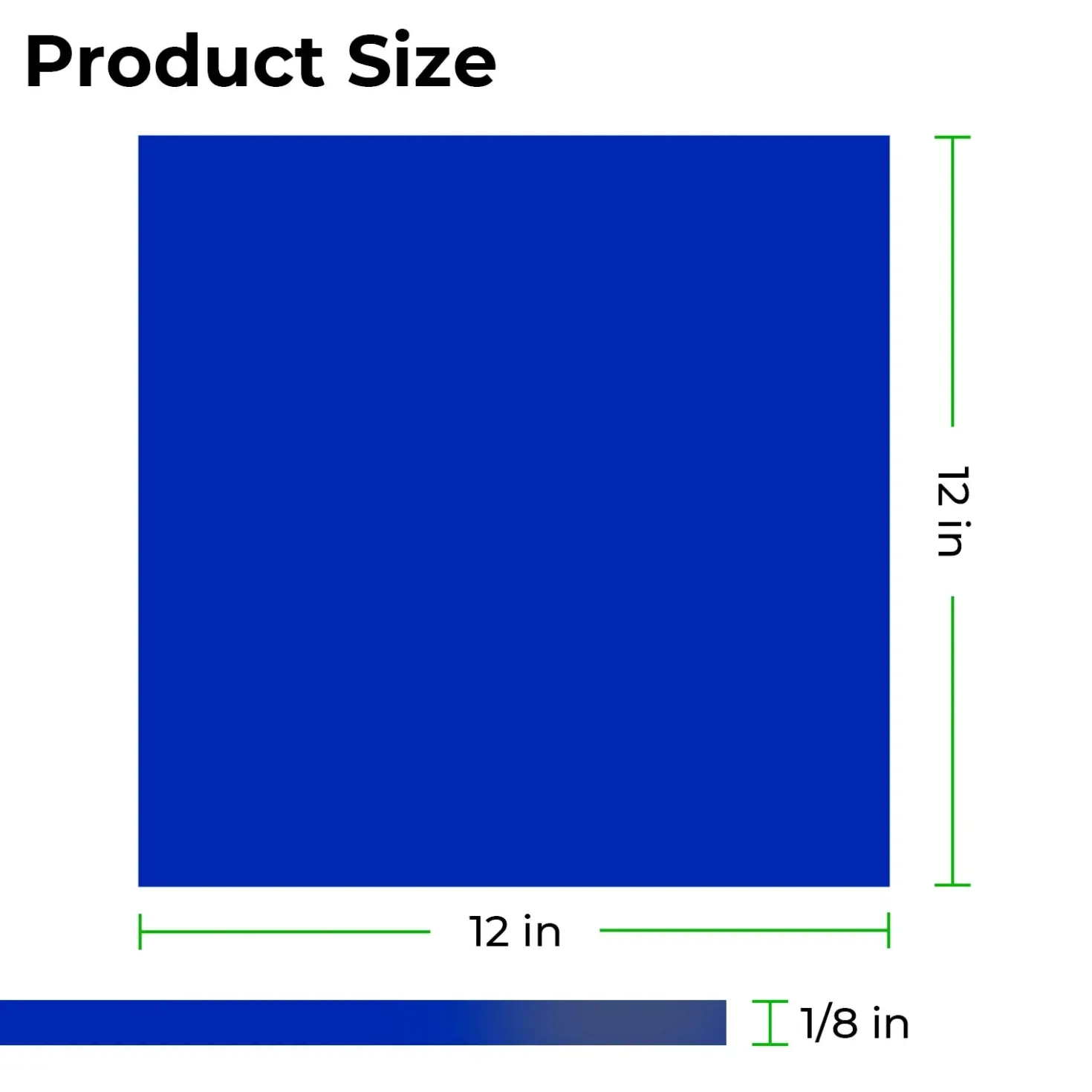 xTool - Acrylic Sheet Plexiglass Translucent Glossy - Blue - 3mm (3pcs)