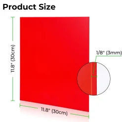 xTool - Acrylic Sheets Trial Kit - 3mm (10pcs)