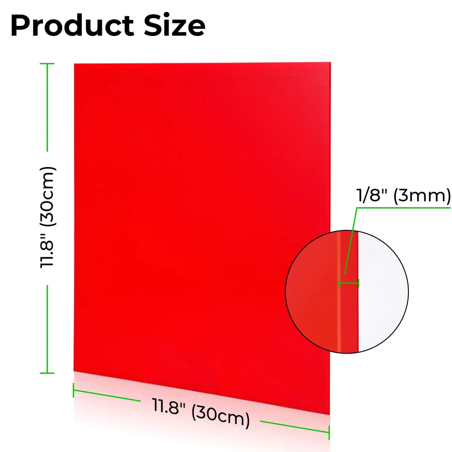 xTool - Acrylic Sheets Trial Kit - 3mm (10pcs)
