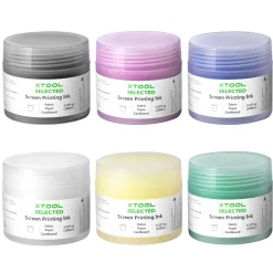 xTool - Basis Color Screen Printing Ink Set (6 Colors)