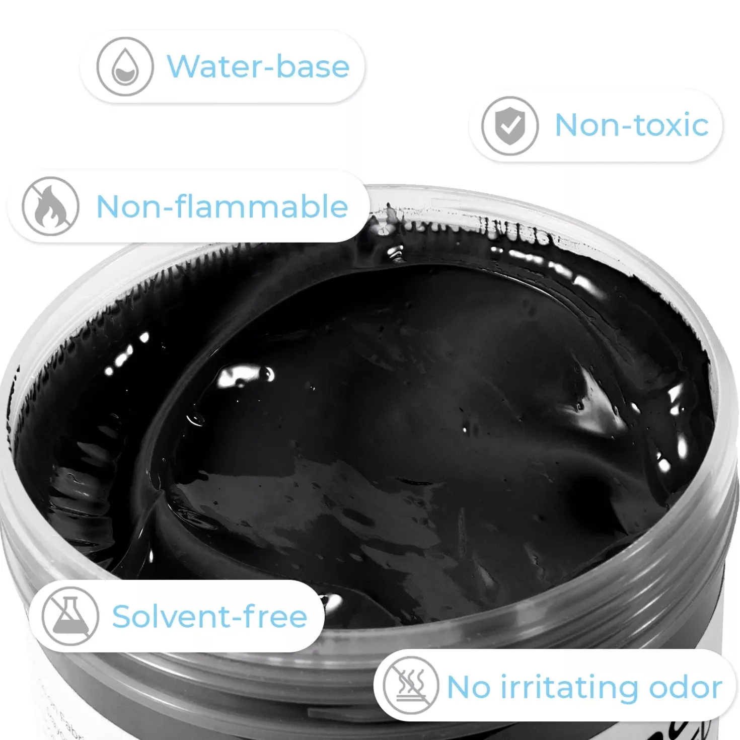 xTool - Black Screen Printing Ink (16oz)