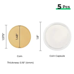 xTool - Blank Commemorative Coins (5pcs)