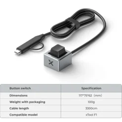xTool - Button Switch - F1/F1 Ultra