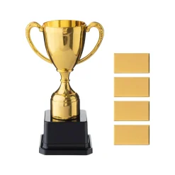 xTool - Gold Plastic Trophy Cup Set (3pcs)
