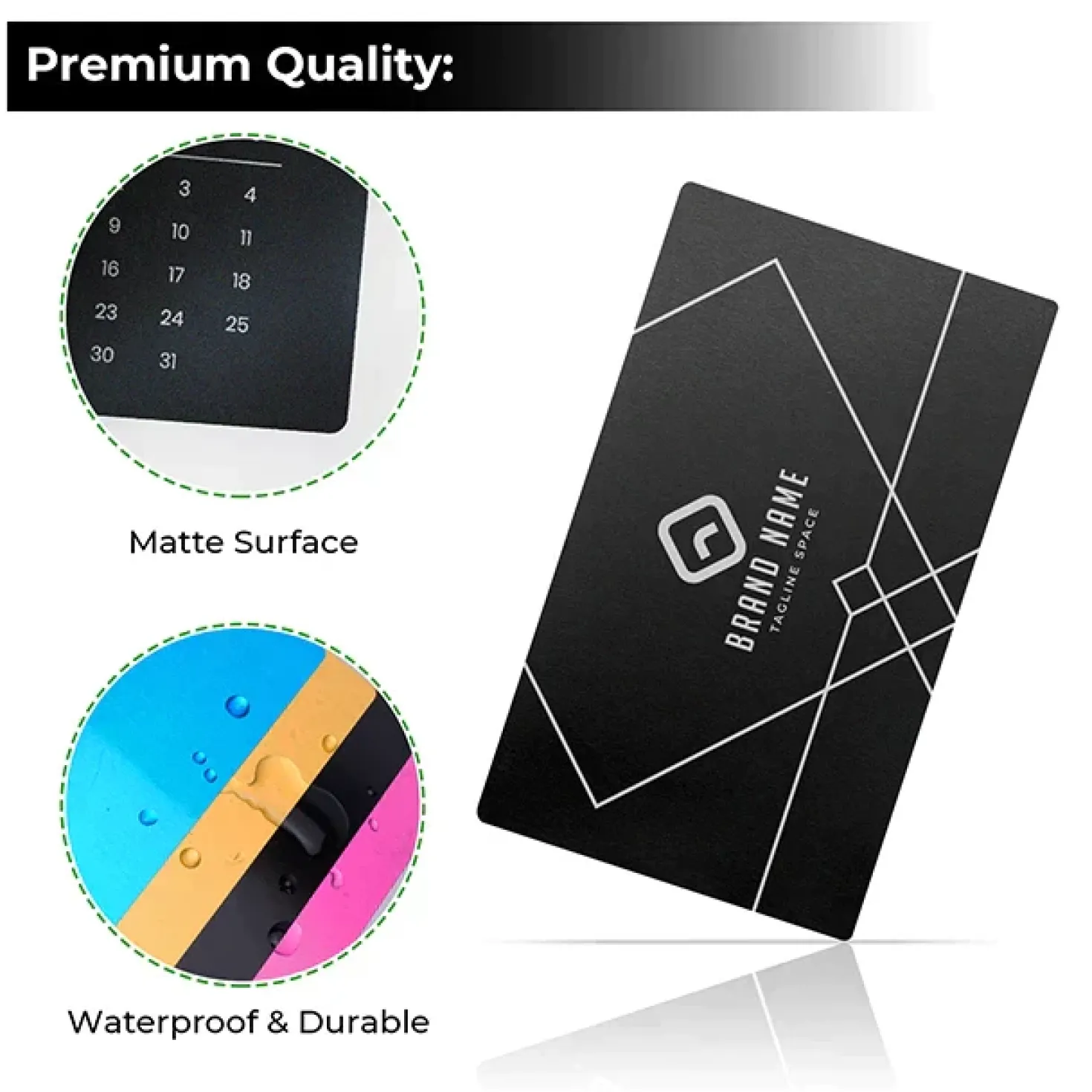 xTool - Matte Aluminum Metal Business Cards (300pcs)