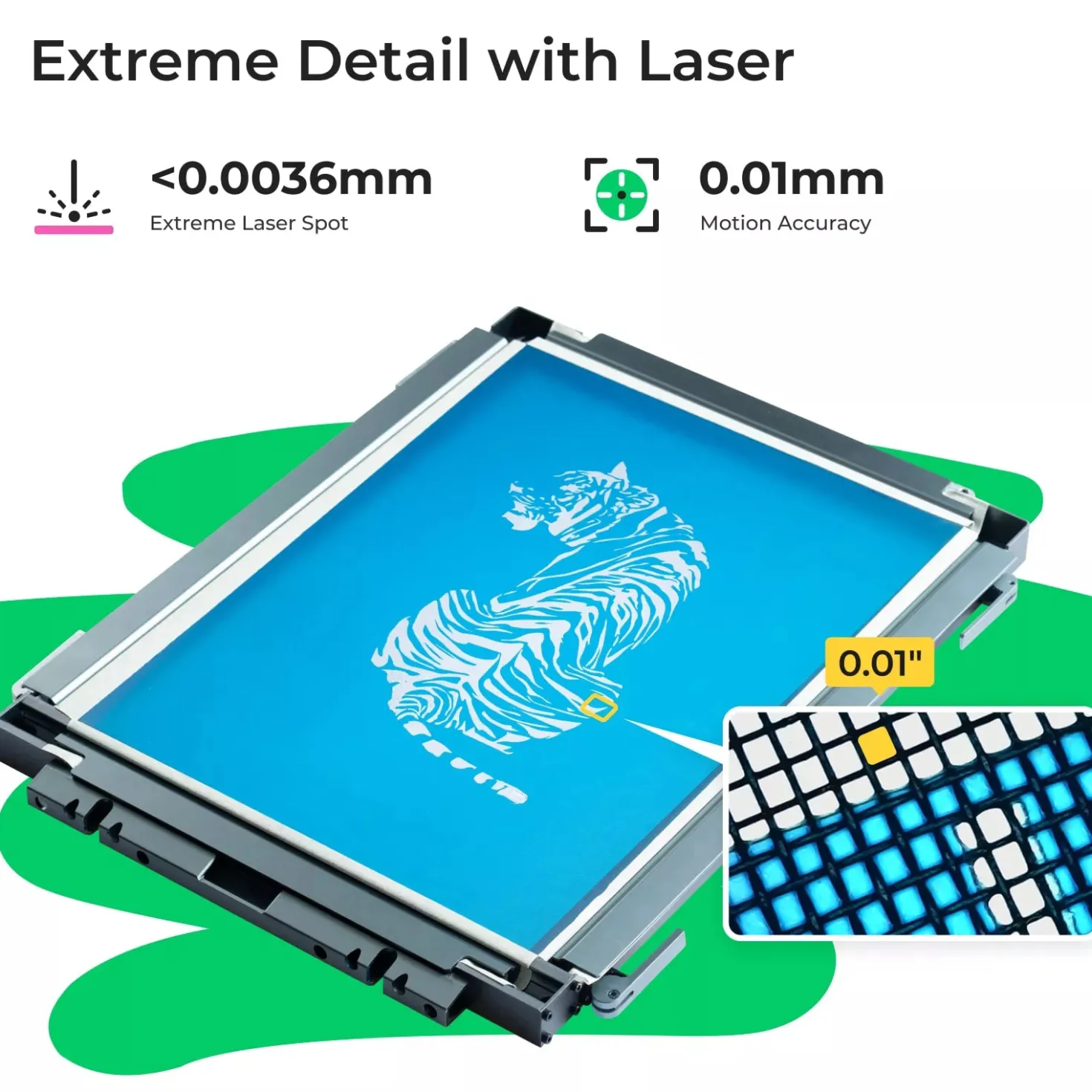 xTool - 100 Mesh Coated Screen - 22,8x30,4cm (4pcs)