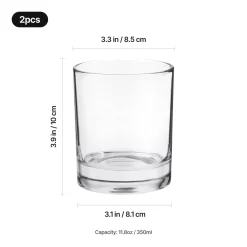 xTool - Old Fashioned Whisky Glass (2pcs)