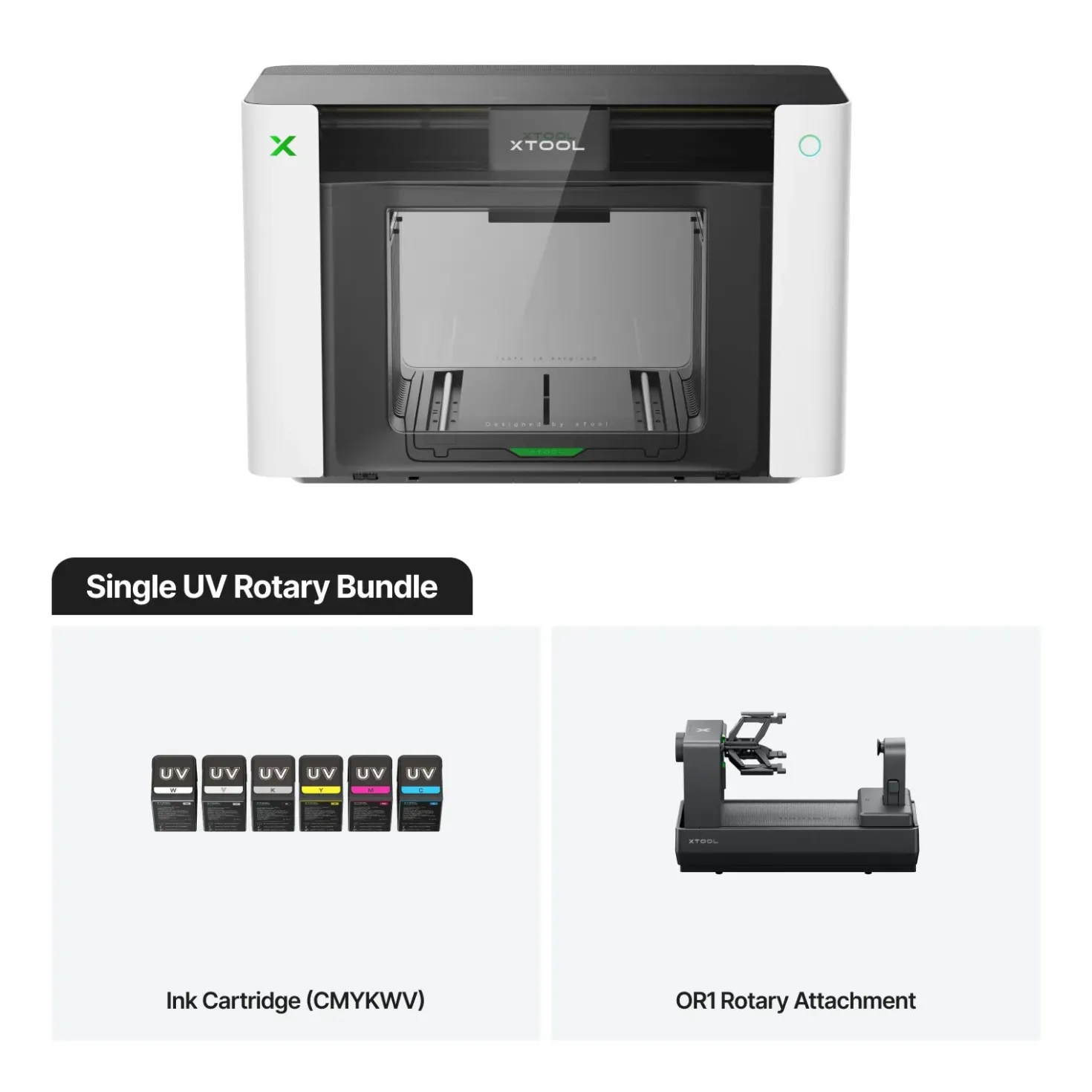 xTool - O1 Omni Printer - Single UV - Rotary Bundle