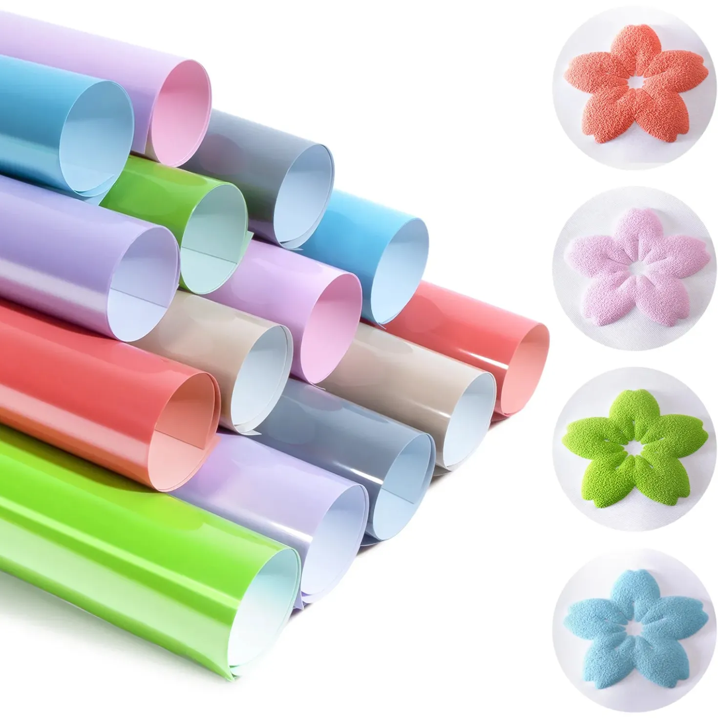xTool - Pastel Puff Vinyl Heat Transfer (14pcs)