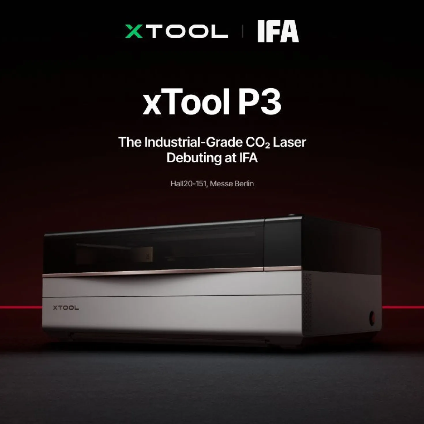 xTool - P3 - CO₂ Laser - 80W - All-in-One Bundle