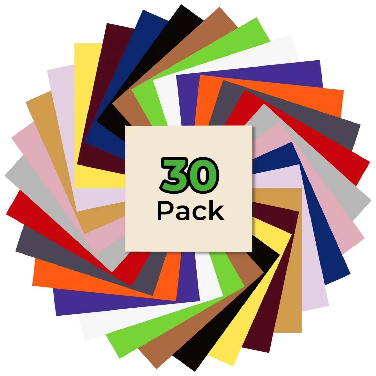 xTool - PU Heat Transfer Vinyl (30pcs)
