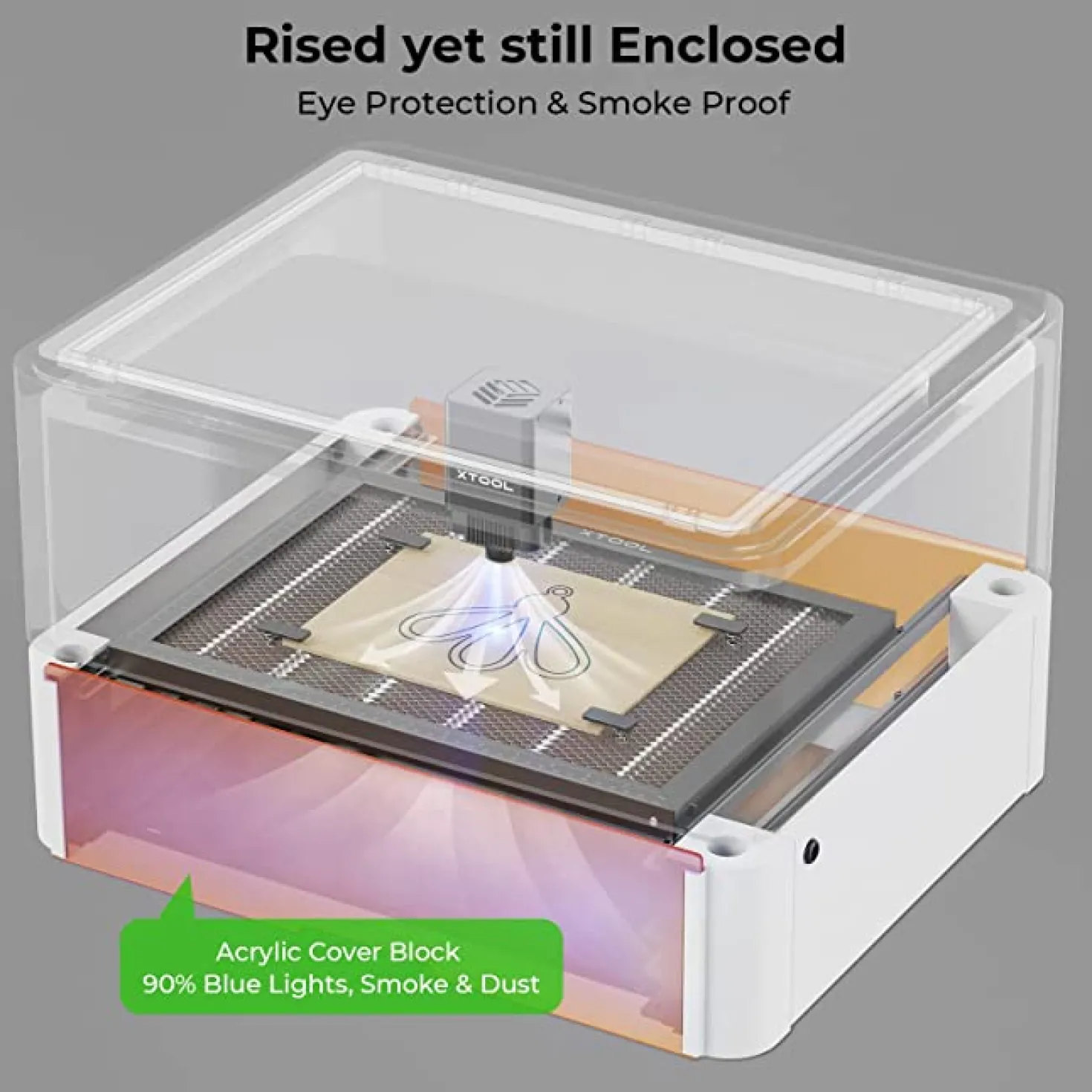 xTool - Riser Base with Honeycomb Panel - M1