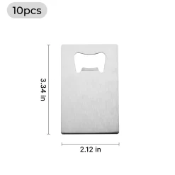 xTool - Silver Credit Card Bottle Opener (10pcs)