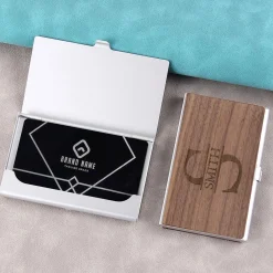 xTool - Walnut Wooden Buisness Card Holder - 60x92mm