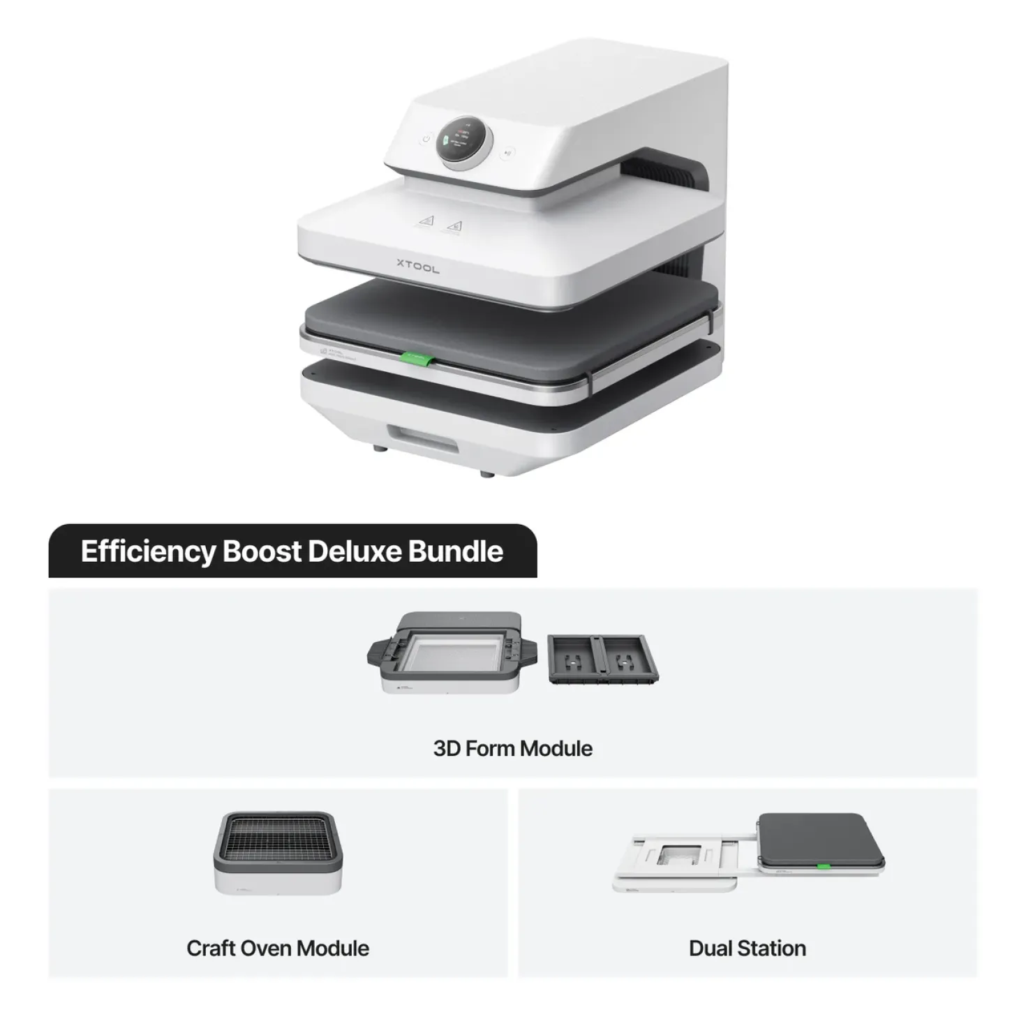 xTool - WonderPress - Efficiency Boost Deluxe Bundle